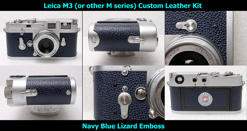 Leica M3 Custom Covering (Buddha's ear strap lug)