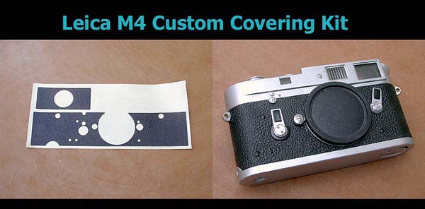 Leica M4, M4-2, M4-P, MDa Custom Covering kit