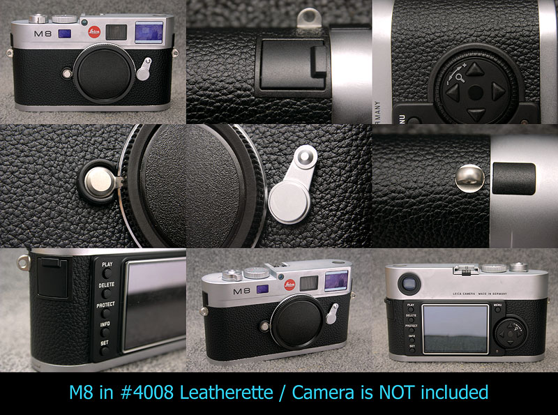 Leica M8, M9 Custom Covering Kit