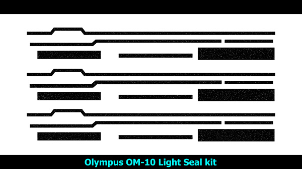 Olympus OM-PC Foam SealsUSCamera Premium Foam Light Seals for Vintage Cameras 