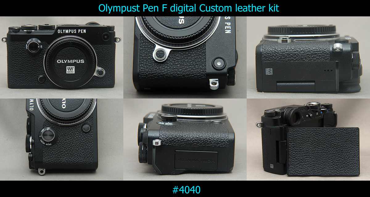 Olympus Pen F Digital Custom Leather kit