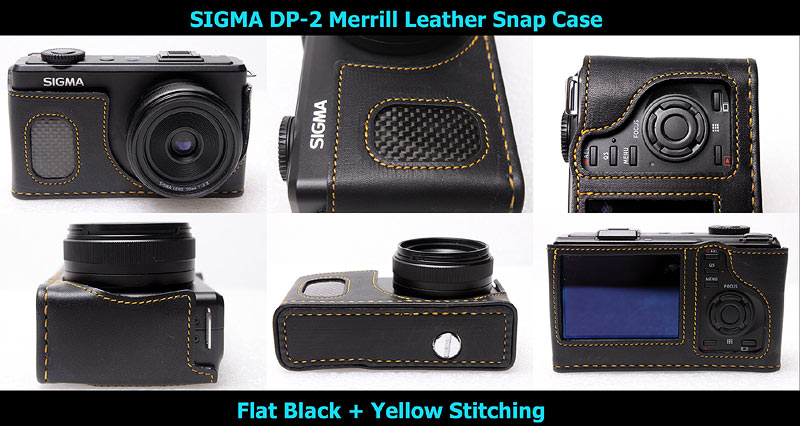 SIGMA DP1/DP2/DP3 Merrill用 レザースナップケース