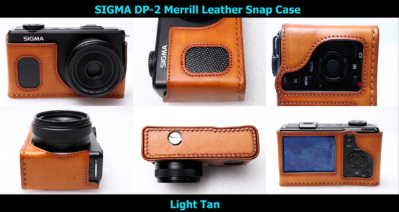 SIGMA DP-2 Merrill用　レザースナップケース