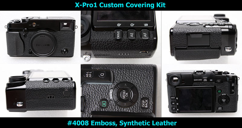 FUJIFILM X-Pro1 Custom Leather kit 