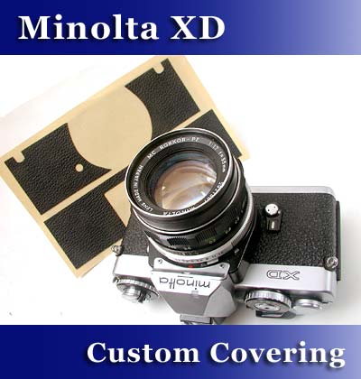 $6.50 US (registered airmail) Minolta XD Custom Covering kit