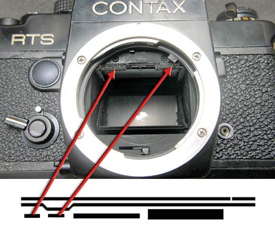 Contax RTS Light Seals replace kit