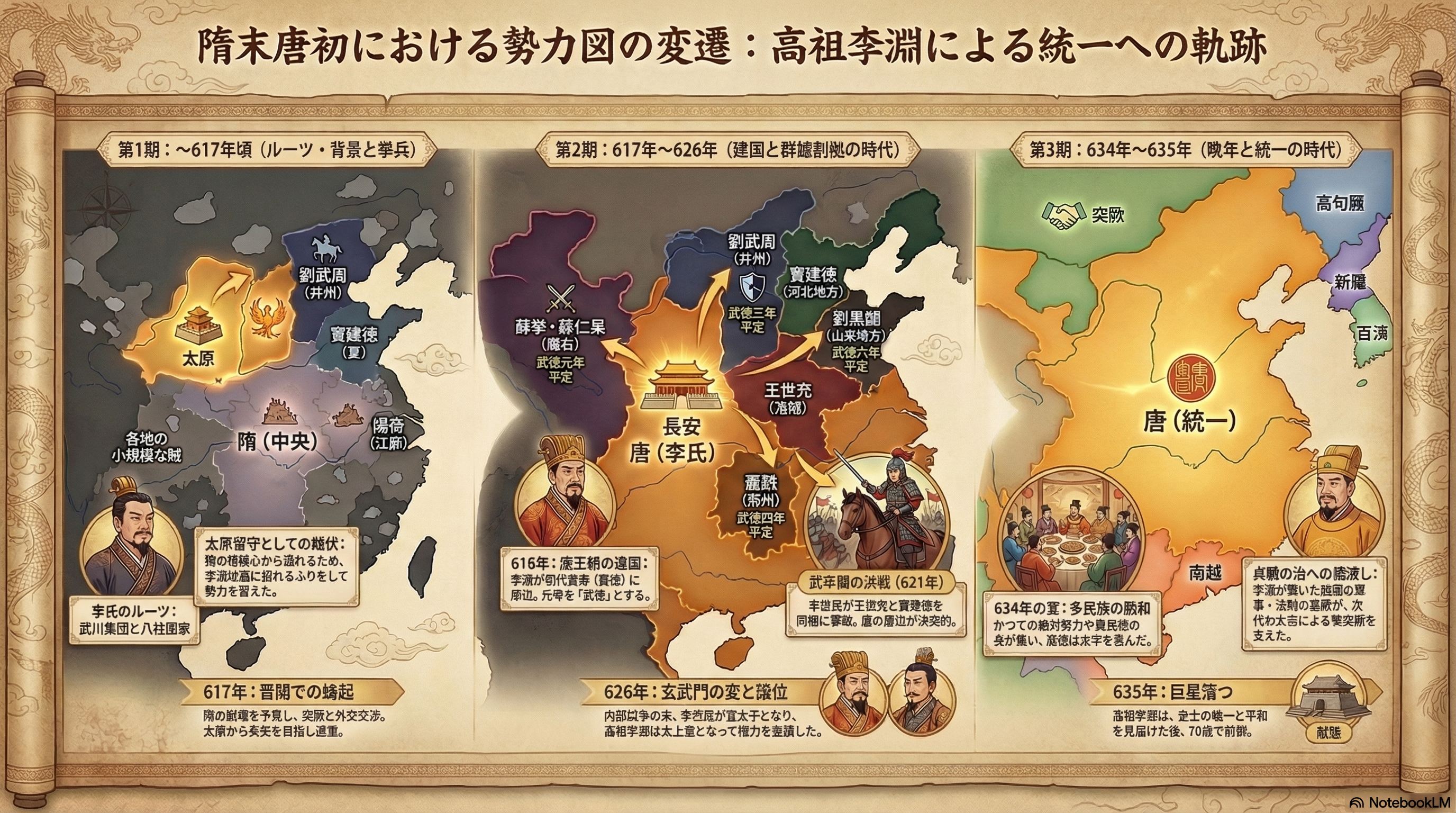 旧唐書 教材解説 第1回 挿絵